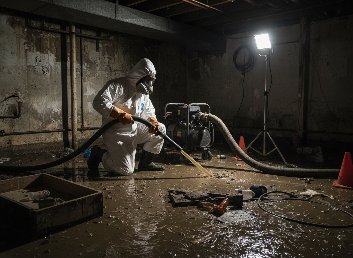 Sewage Cleanup in San Pedro, CA